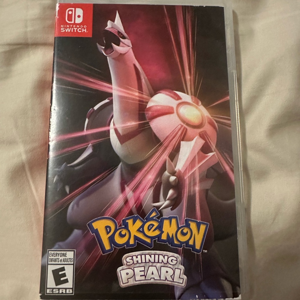 Nintendo Pokémon Shining Pearl with Pink and Purple Accents